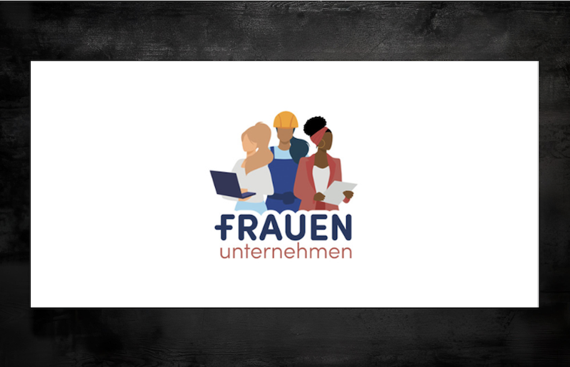 Logo FRAUEN unternehmen X Grow Up!